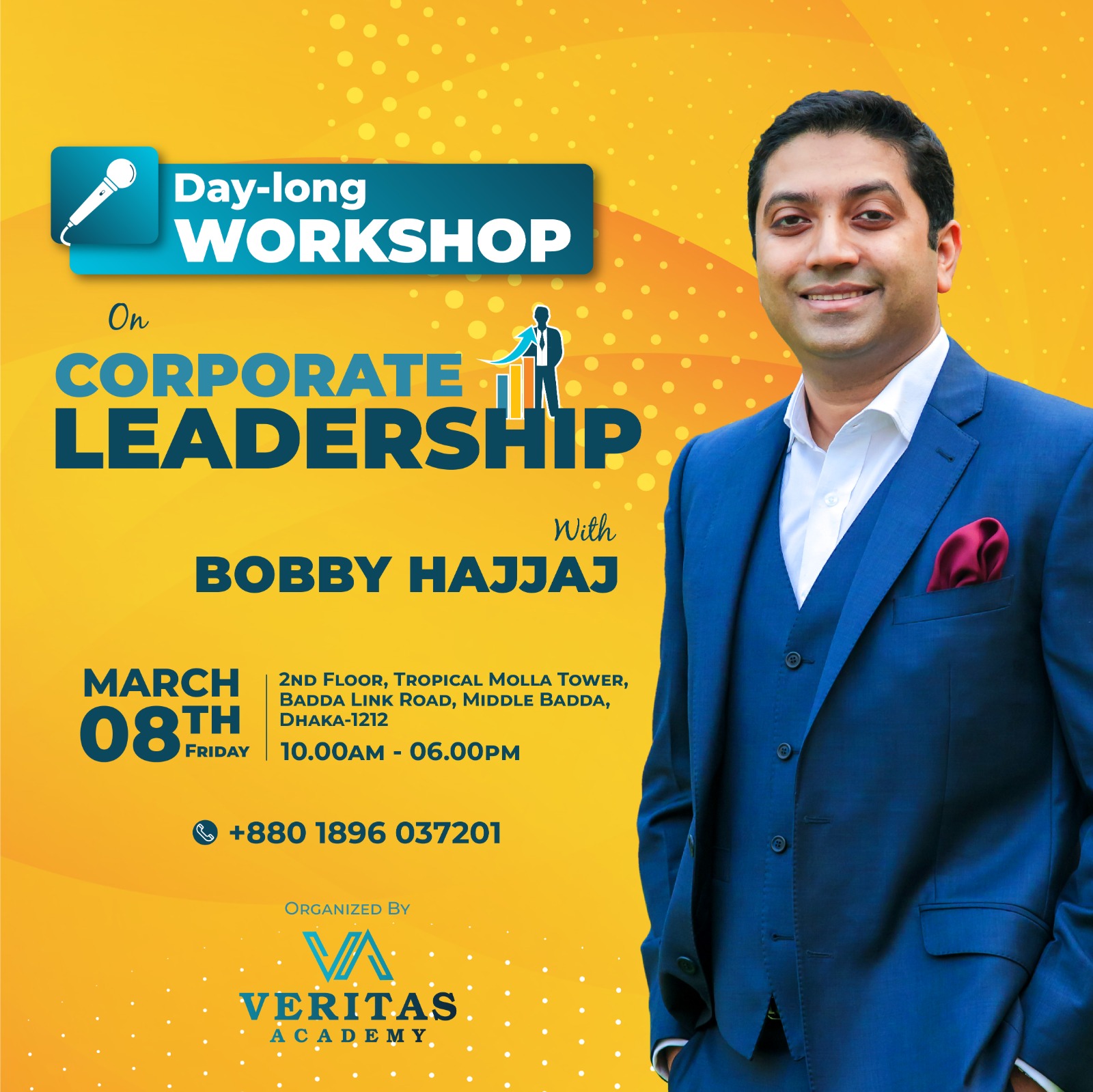 Day-long Workshop on Corporate Leadership with Bobby Hajjaj
